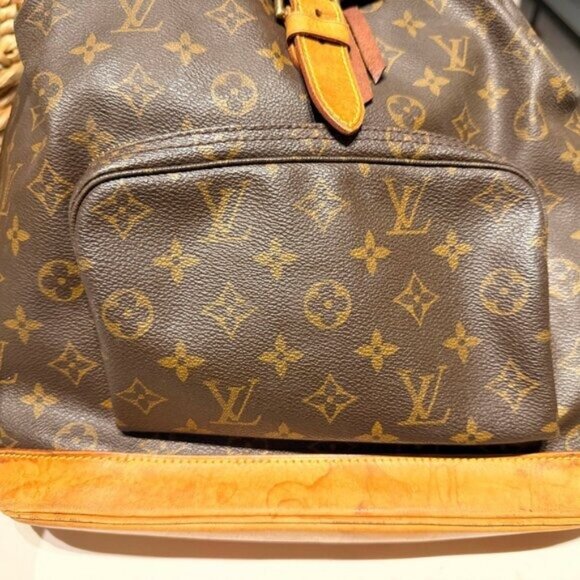 Louis Vuitton Monogram Montsouris GM M51135 Brown Women's Backpack Daypack - Picture 12 of 12